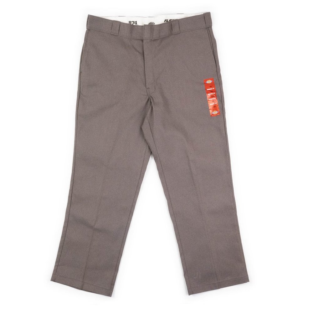 NEW Dickies grey Original Fit 874 work pants size 40x30